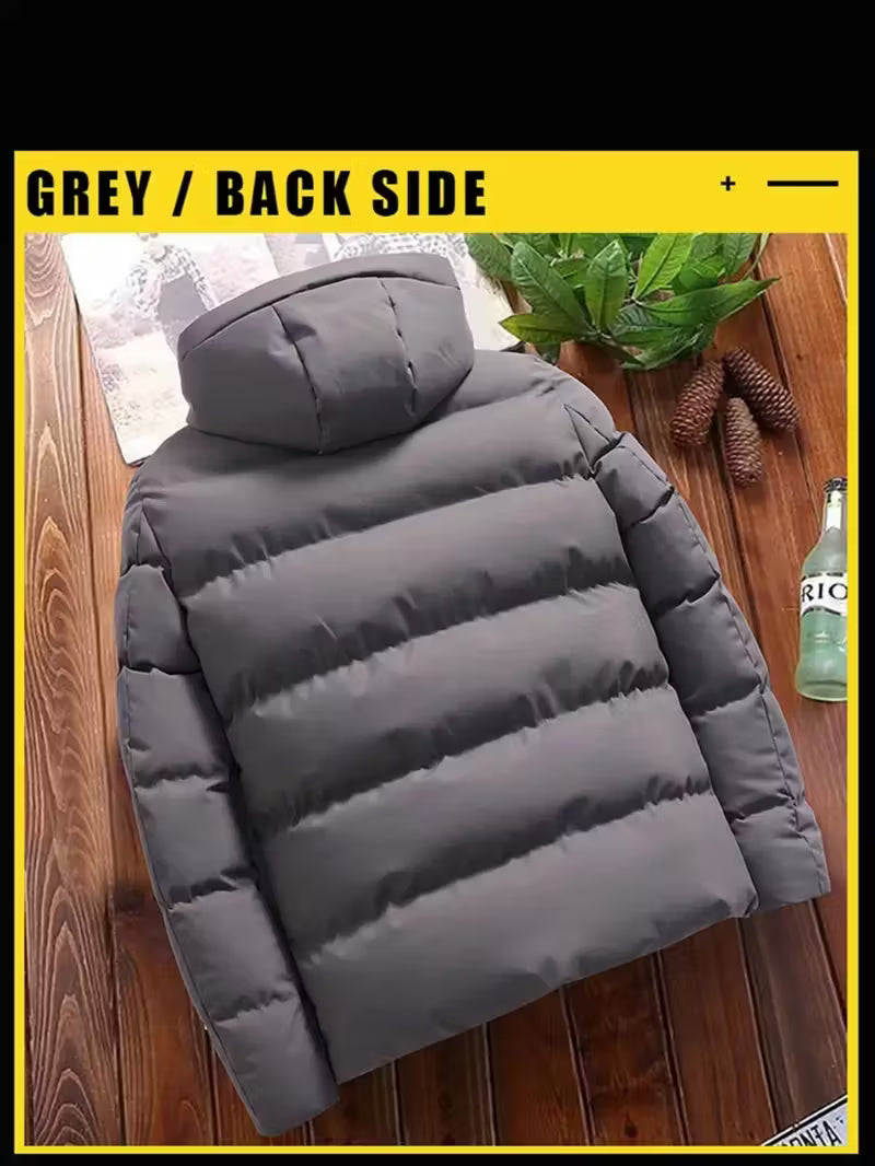 Plus-Size Women's Heavy Thermal Hooded Jacket - Pre-Order