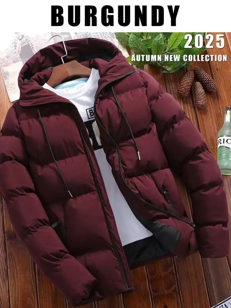 Plus-Size Women's Heavy Thermal Hooded Jacket - Pre-Order