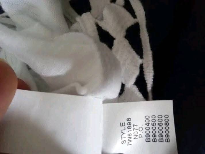 Lucky Brand small oversized basic white blouse