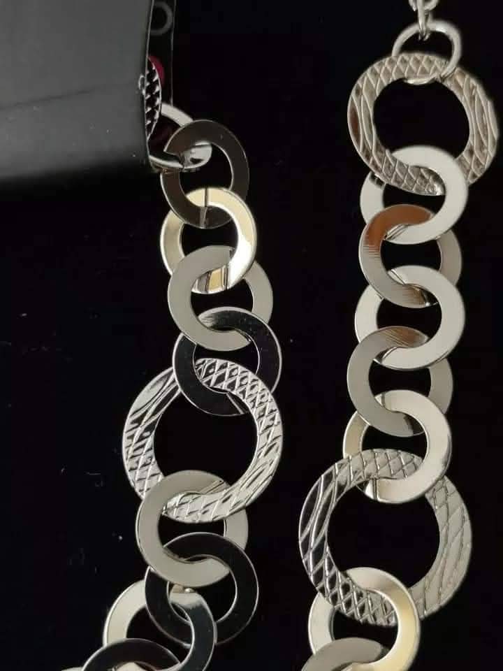 Paparazzi Silver Circles Bracelet