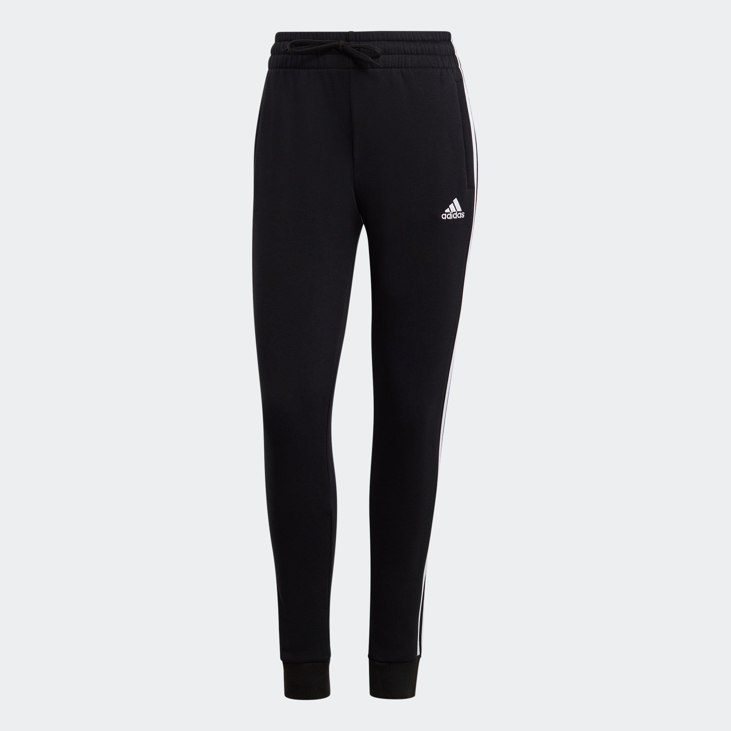 adidas women Essentials 3-Stripes Fleece Pants