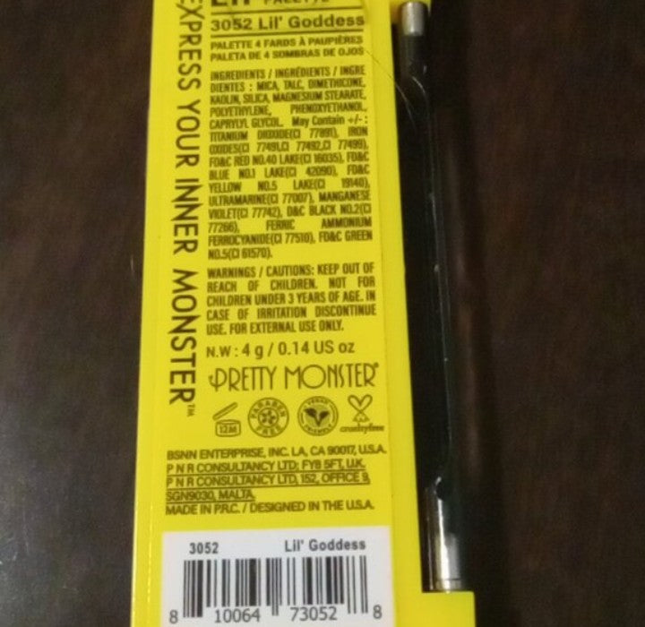 Pretty Monster Lil' Eyeshadow Palette