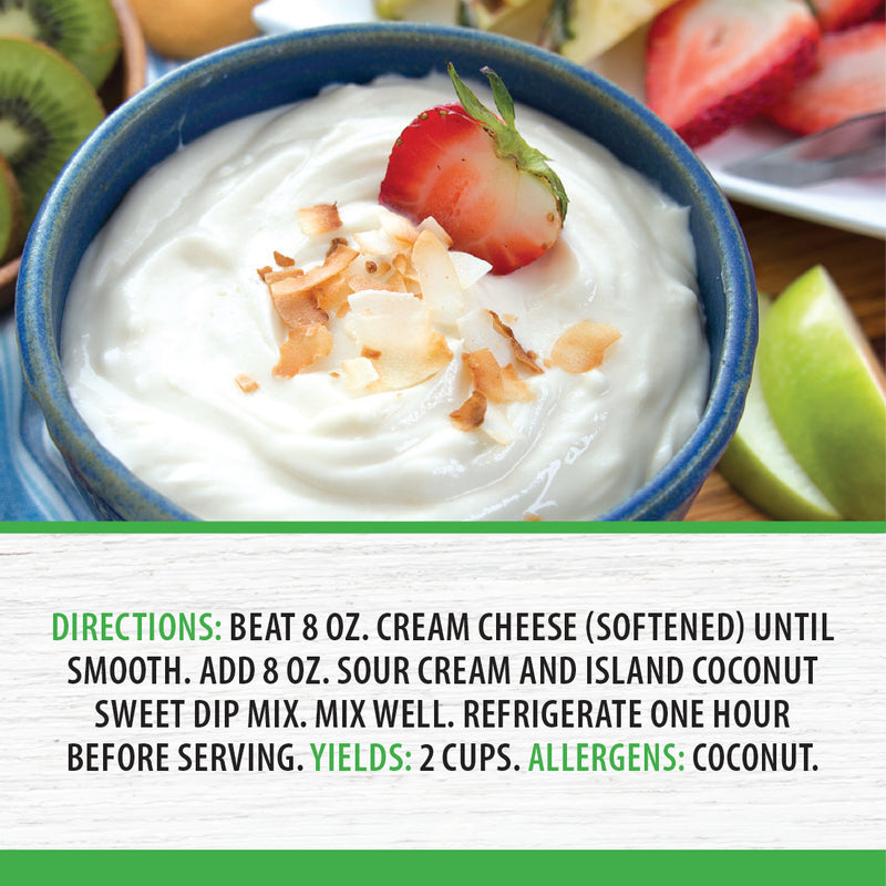 Island Coconut Sweet Dip