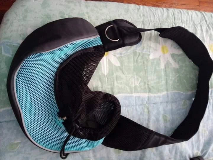 Pet Puppy Mesh Sling Shoulder Bag
