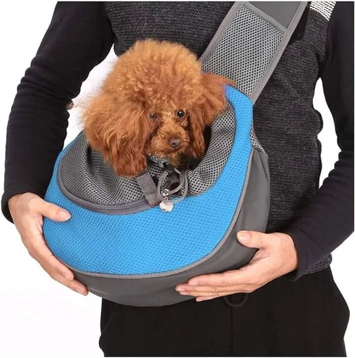 Pet Puppy Mesh Sling Shoulder Bag
