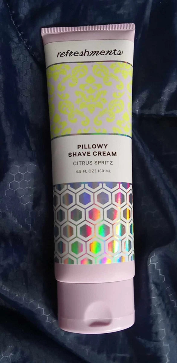 REFRESHMENTS Pillowy Shave Cream in Citrus Spritz (4.5 oz)