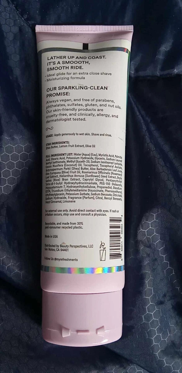 REFRESHMENTS Pillowy Shave Cream in Citrus Spritz (4.5 oz)