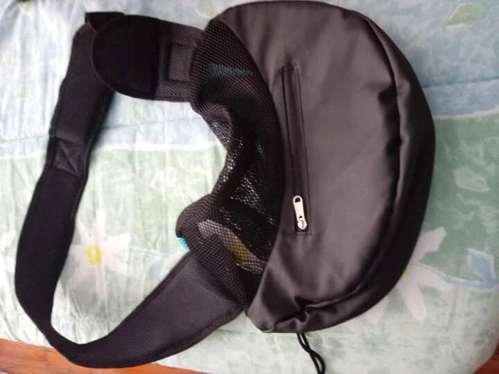 Pet Puppy Mesh Sling Shoulder Bag