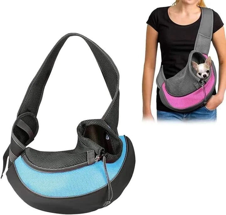 Pet Puppy Mesh Sling Shoulder Bag