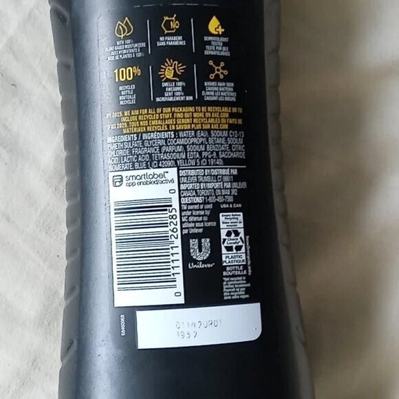 AXE Apollo Men's Body Wash Liquid - 16oz Refreshing Fragrances
