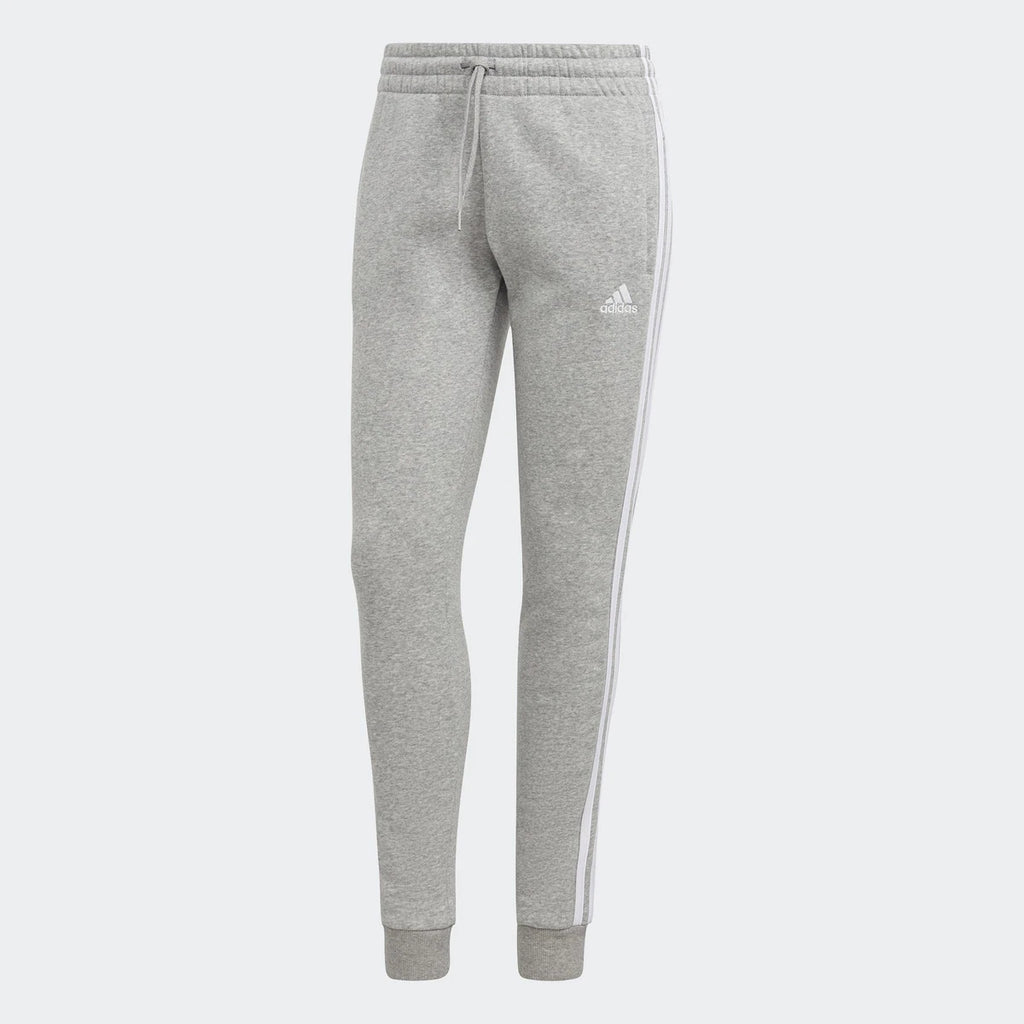 adidas women Essentials 3-Stripes Fleece Pants