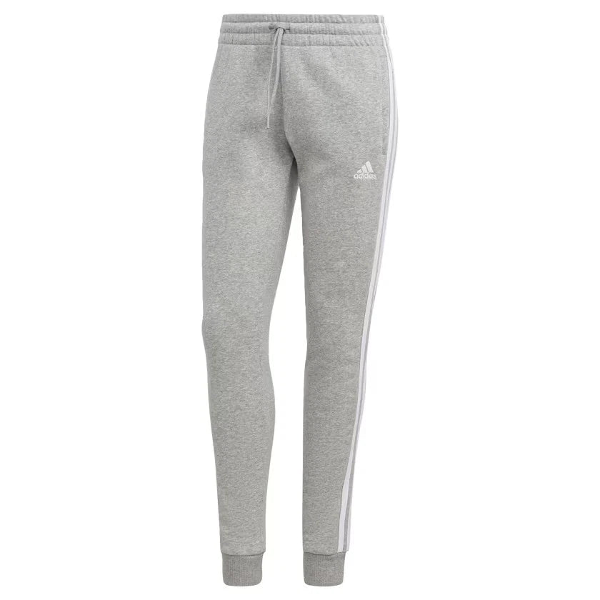 adidas women Essentials 3-Stripes Fleece Pants